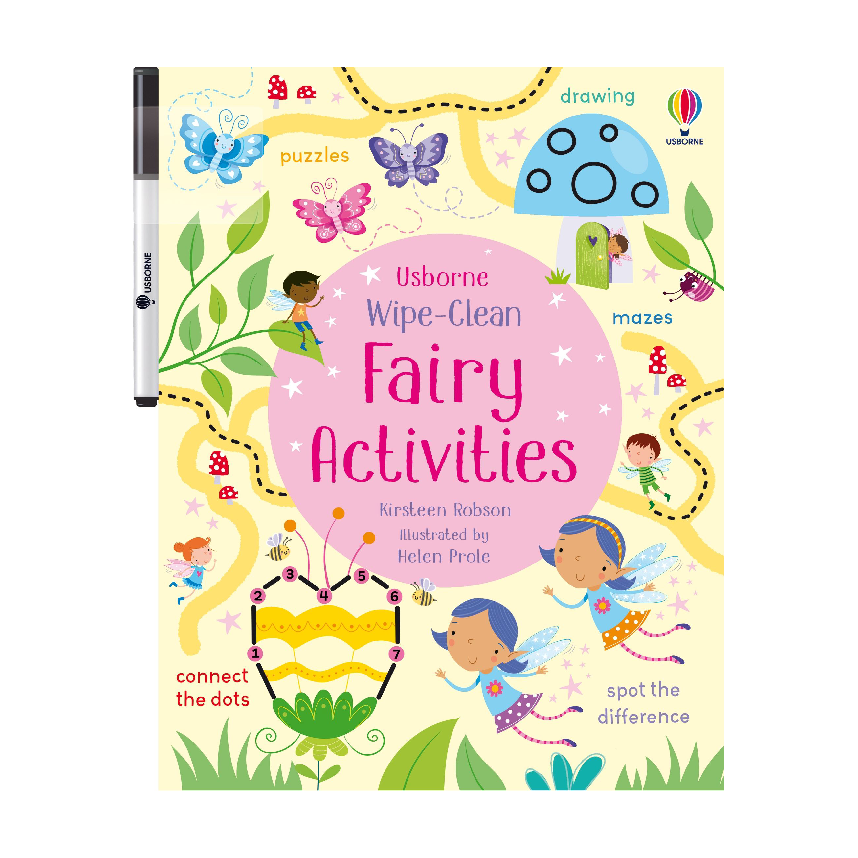 Usborne Wipe-Clean Fairy Activities