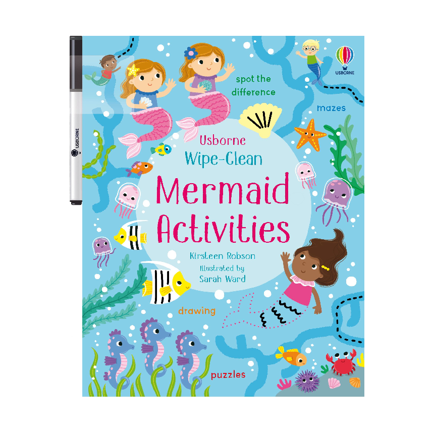 Usborne Wipe-Clean Mermaid Activities