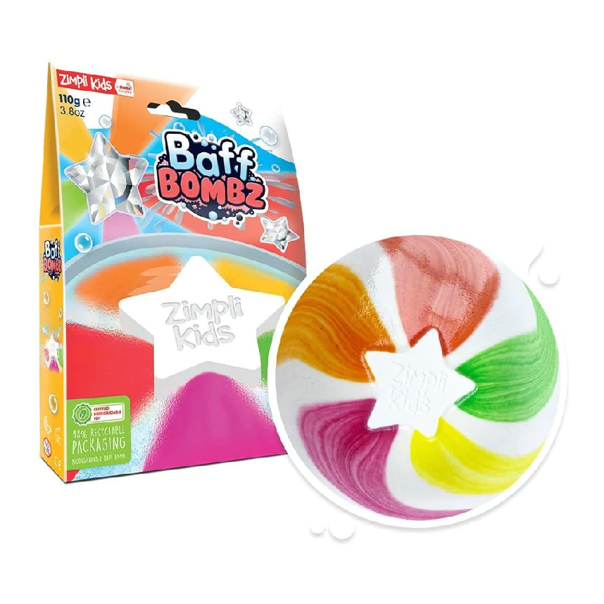 Zimpli Kids Baff Bombz: White Star