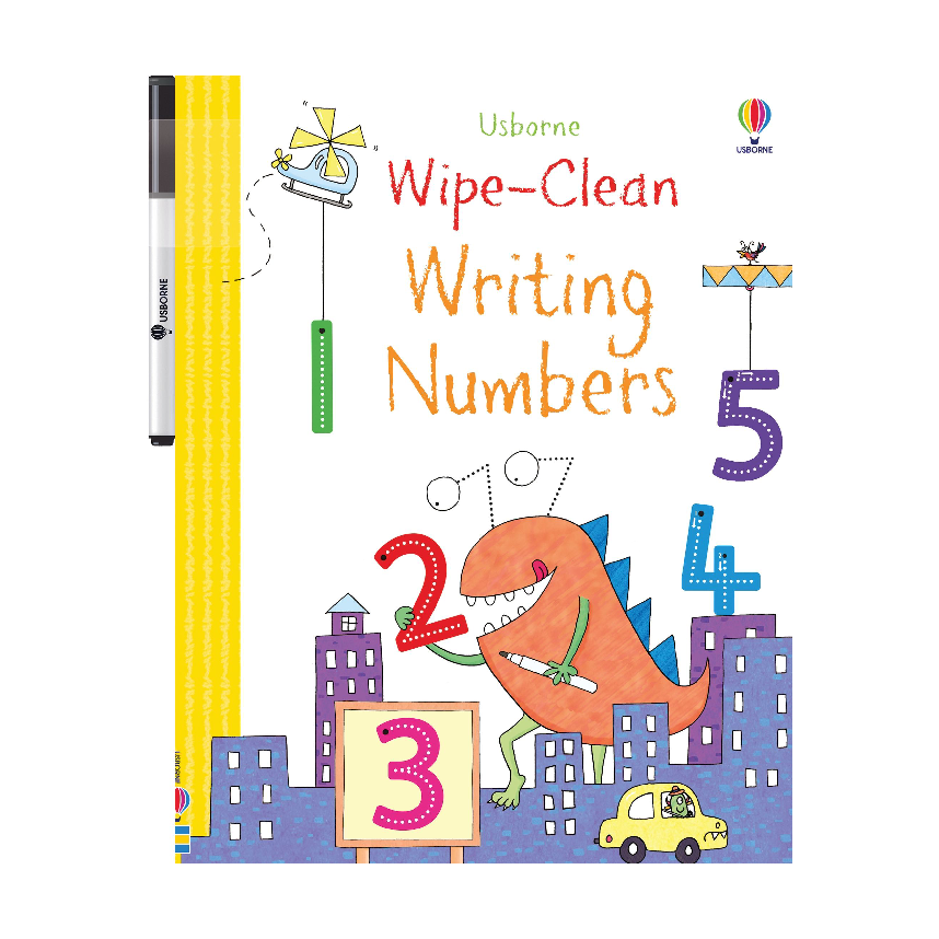 Usborne Wipe-Clean: Writing Numbers