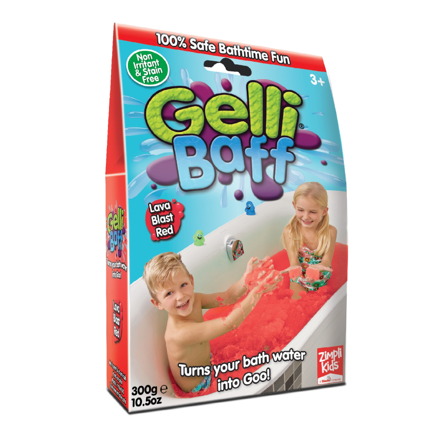 Zimpli Kids Gelli Baff: Lava Blast Red