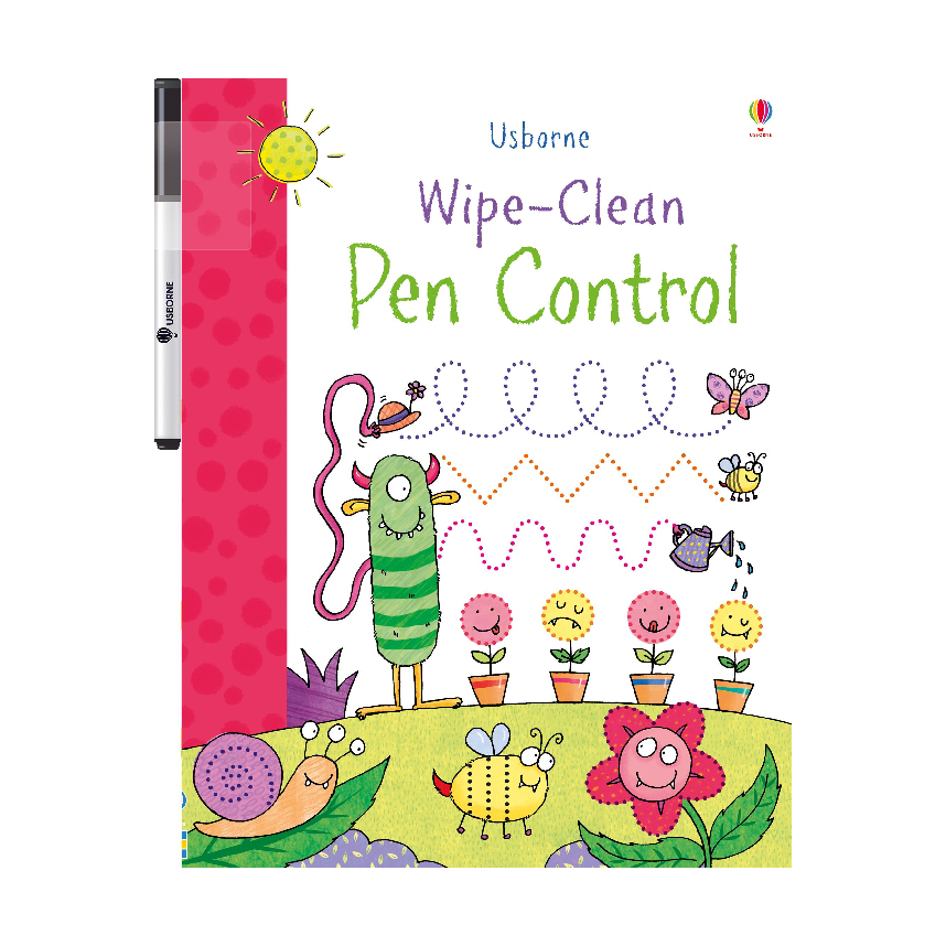 Usborne Wipe-Clean: Pen Control