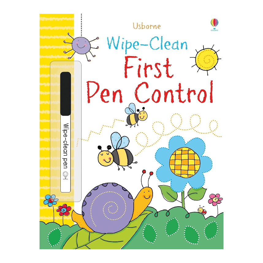 Usborne Wipe-Clean: First Pen Control