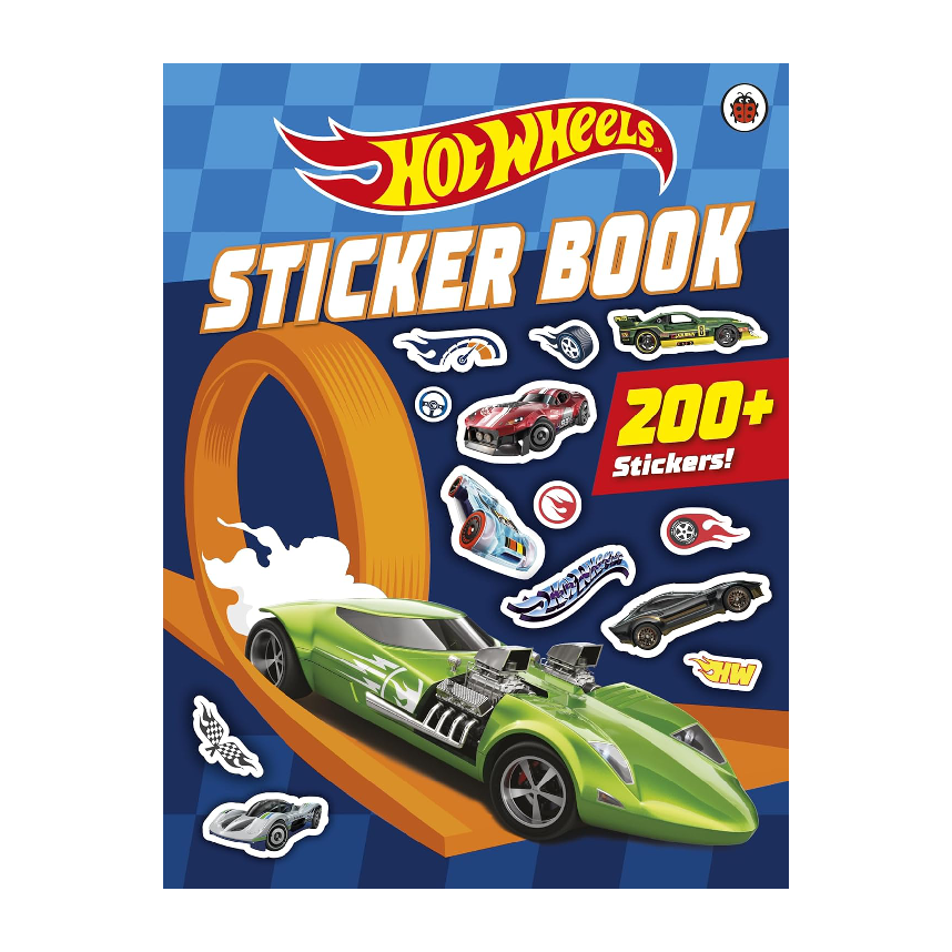 Hot Wheels Sticker Book