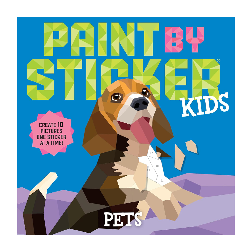 Paint By Sticker Kids: Pets