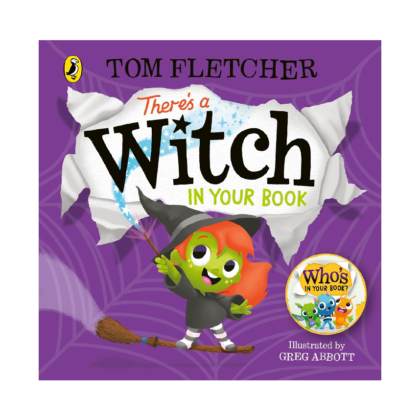 Theres A Witch In Your Book (Board Book)