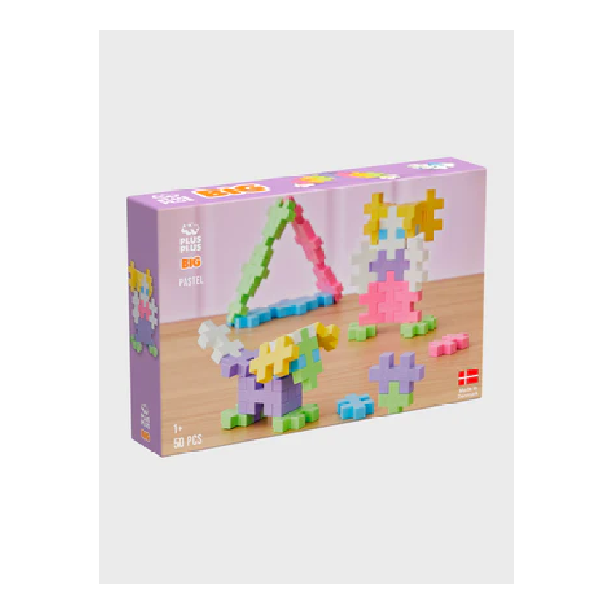 Plus-Plus Big Pastel Mix (50pcs)
