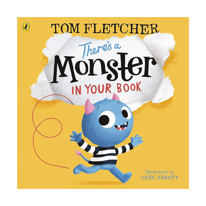 Theres A Monster In Your Book (Board Book)