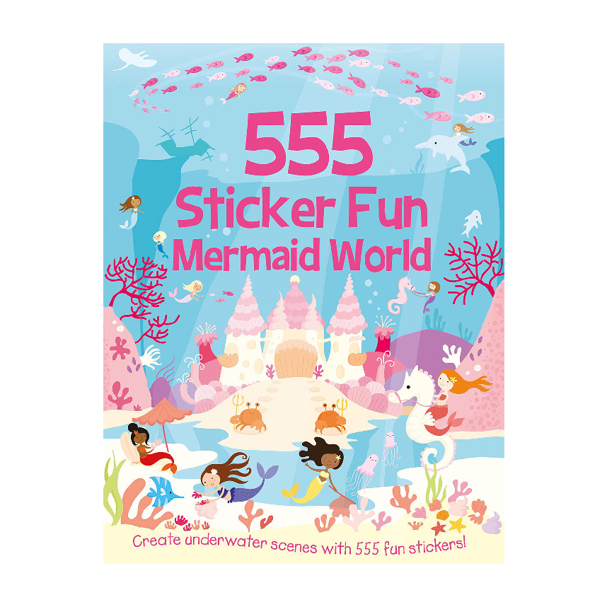 555 Sticker Fun Mermaid World