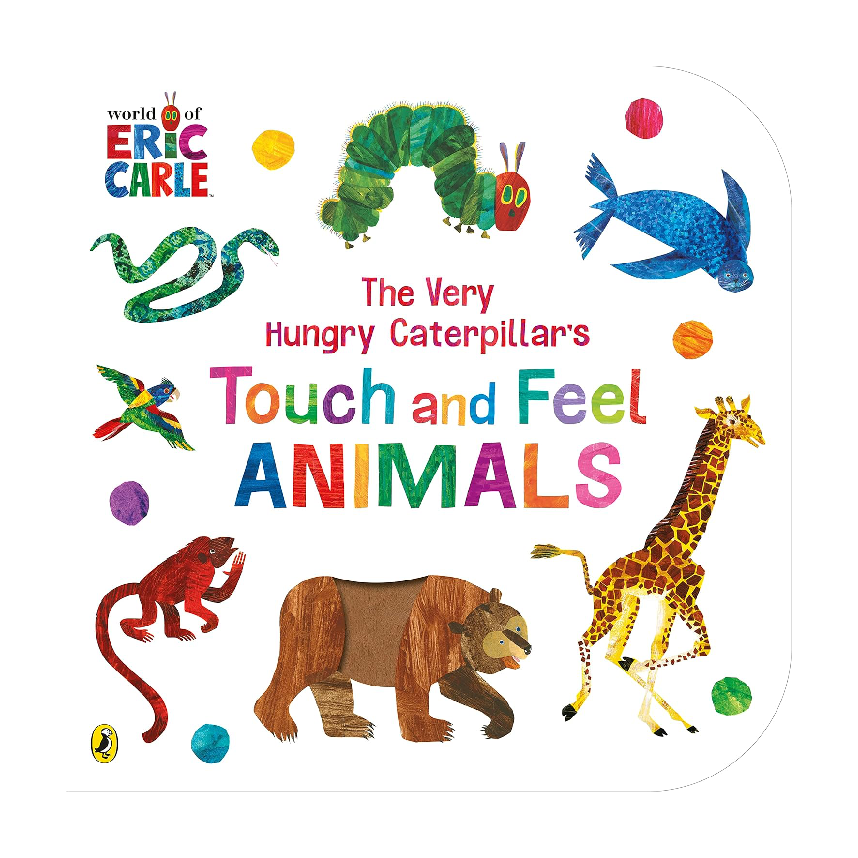 Eric Carle Very Hungry Caterpillars Touch And Feel Animals (Board Book)