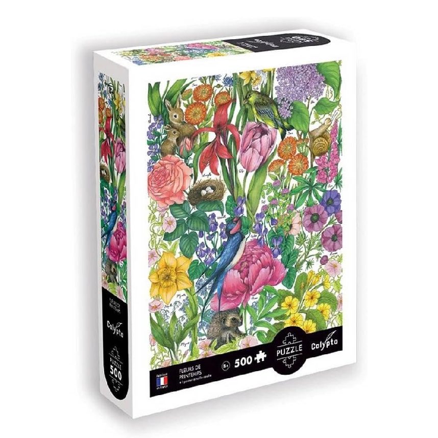Sentosphere Calypto Puzzle (500pcs): Spring Flowers