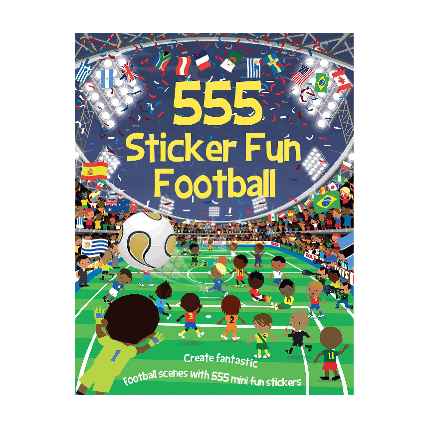 555 Sticker Fun Football