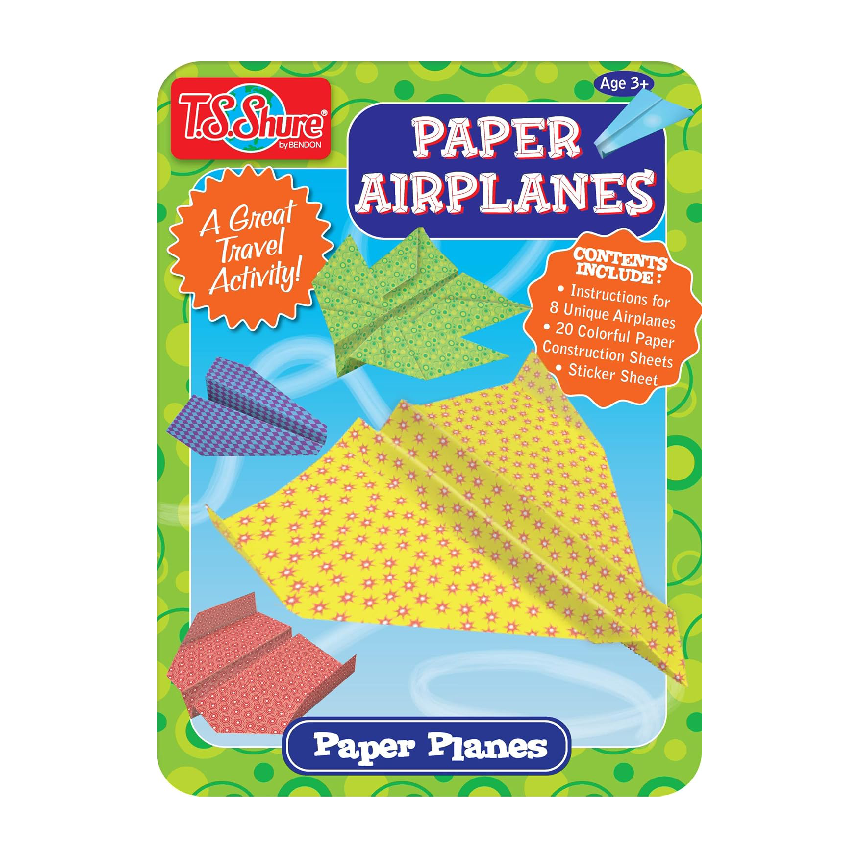 Mini Magnetic Tin: Paper Airplanes