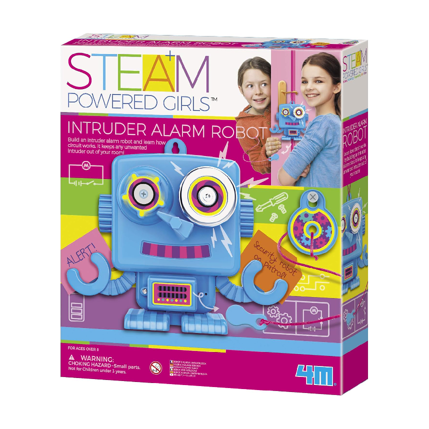 4M STEAM Powered Kids: Intruder Alarm Robot