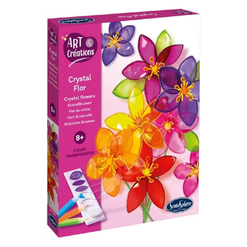 Sentosphere Art & Creations Crystal Flowers