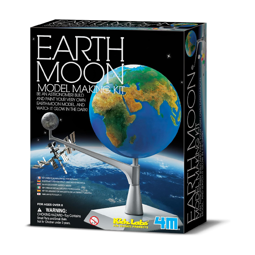 4M KidzLabs Earth Moon Model Making Kit