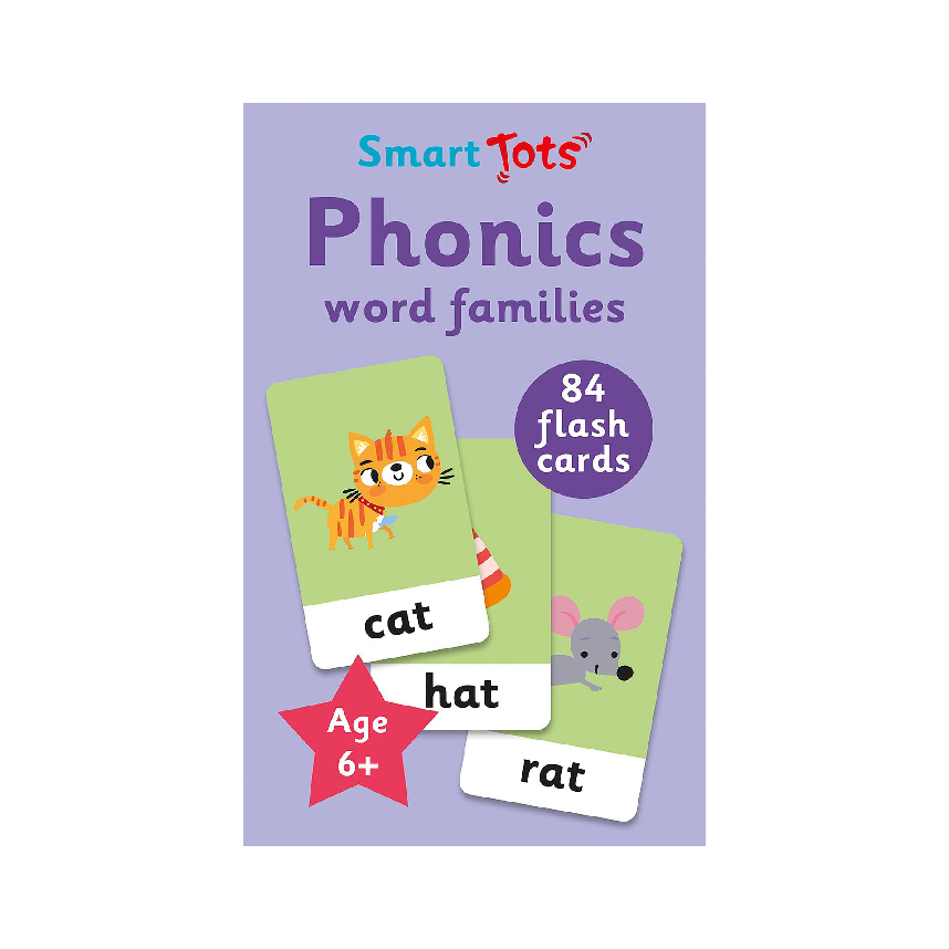Smart Tots Flash Cards Phonics: Word Families