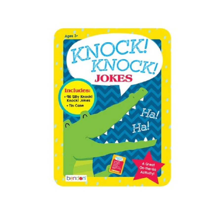 Knock Knock Jokes Activity Tin