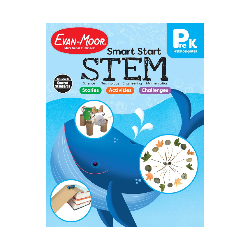 Evan-Moor Smart Smart Stem Grade Pre K
