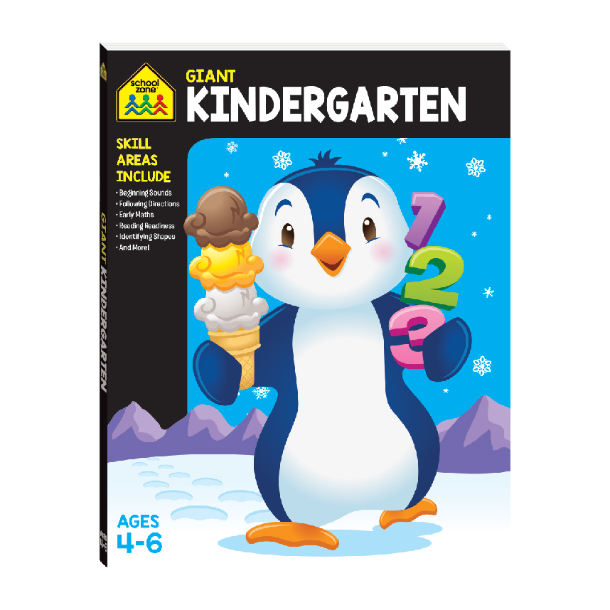 School Zone Giant Kindergarten (Ages 4-6)