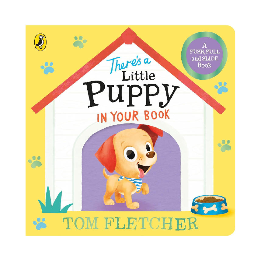 Theres A Little Puppy In Your Book (Board Book)