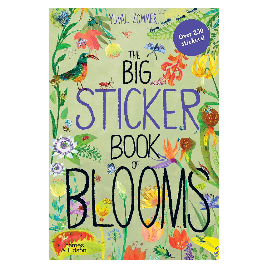 The Big Sticker Book of Blooms by Yuval Zommer