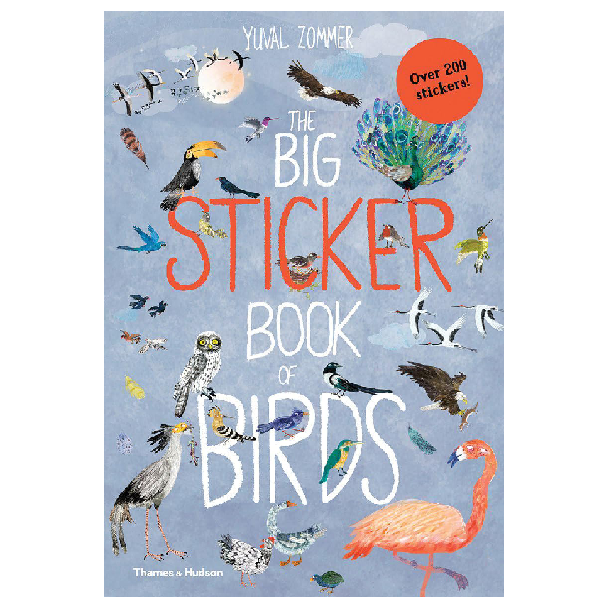 The Big Sticker Book of Birds by Yuval Zommer