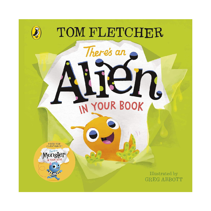 Theres An Alien In Your Book (Board Book)