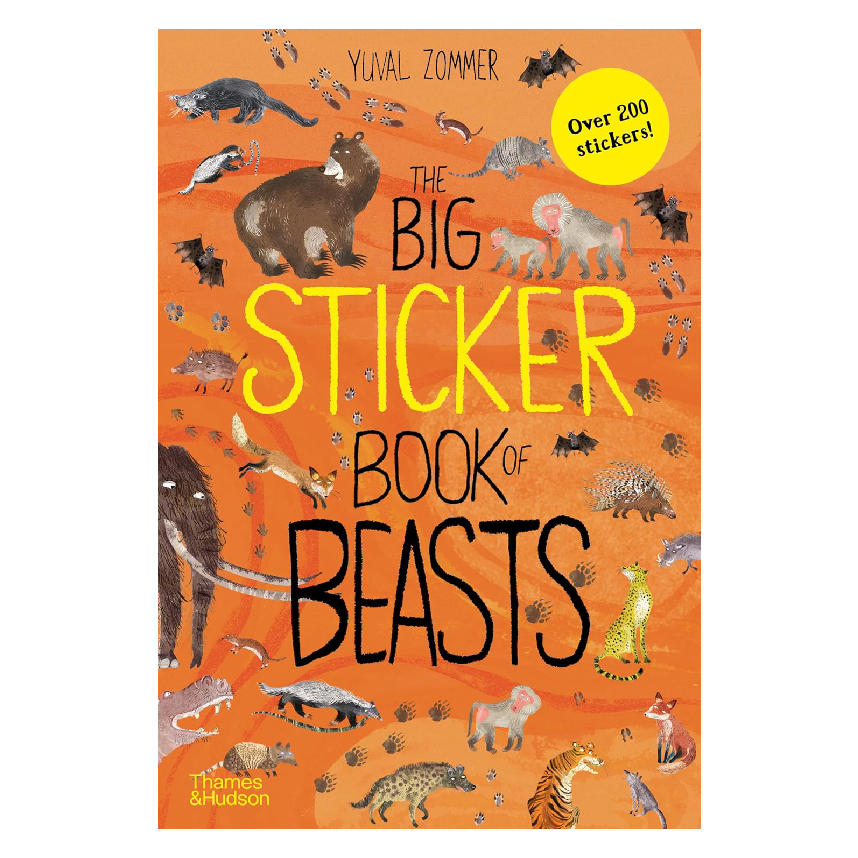 The Big Sticker Book of Beasts by Yuval Zommer
