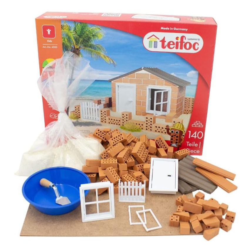 Teifoc Real Bricks Building Sets: Beach House