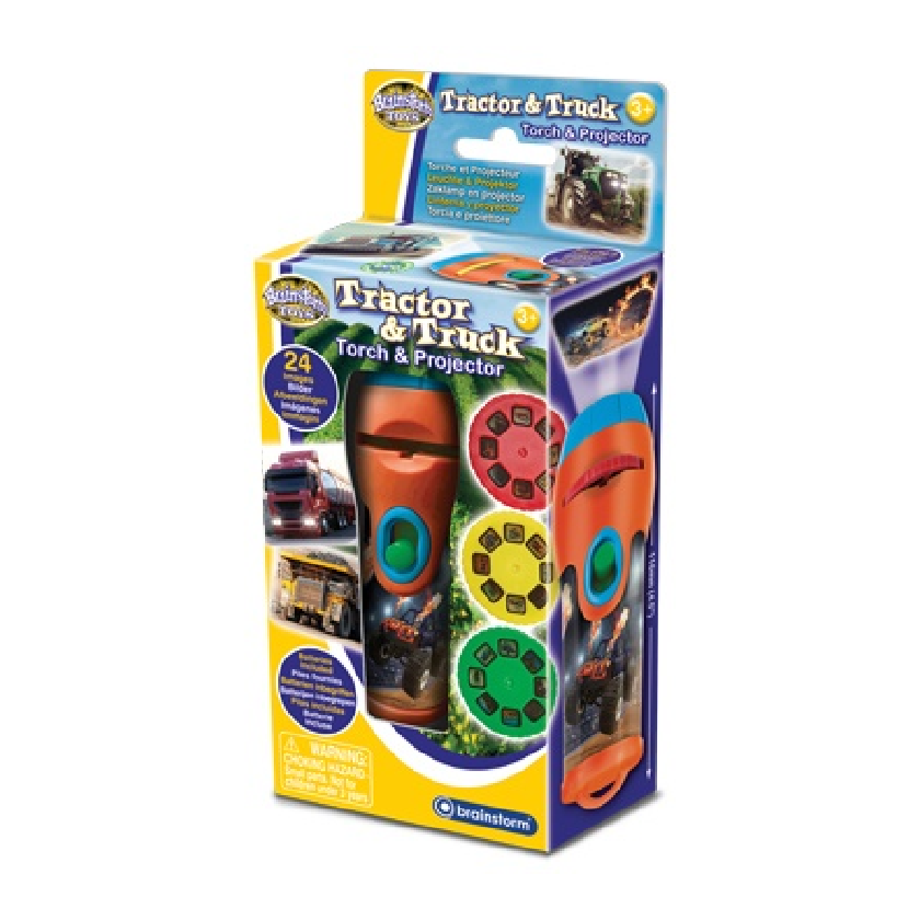 Brainstorm Torch & Projector: Tractor & Truck