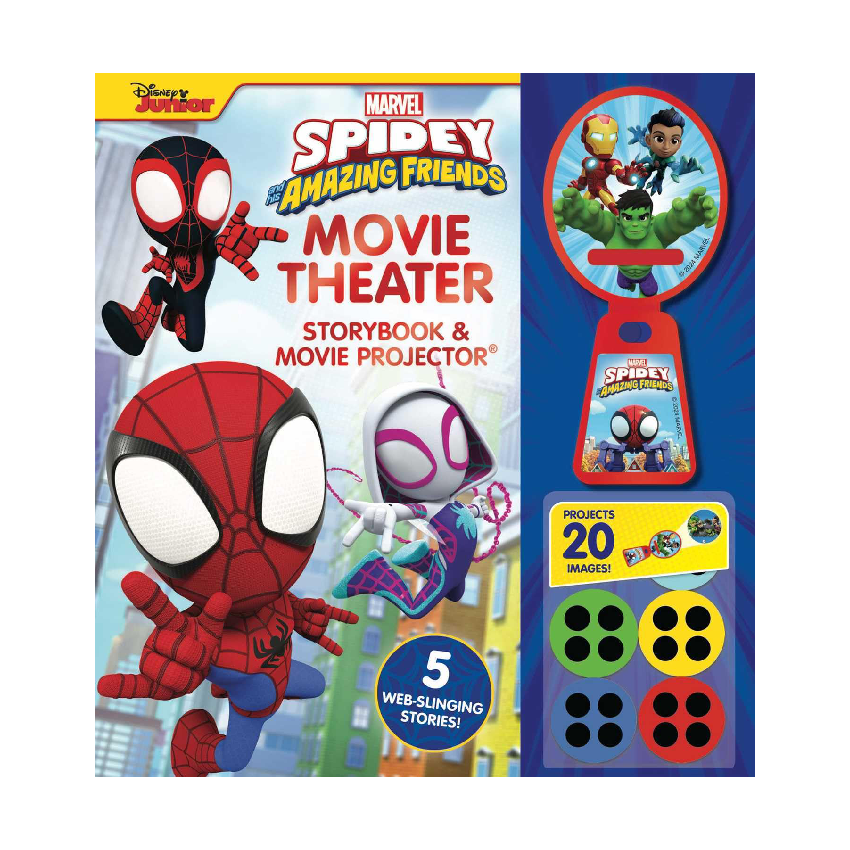 Movie Theatre Storybook & Movie Projector: Marvel Spidey And His Amazing Friends