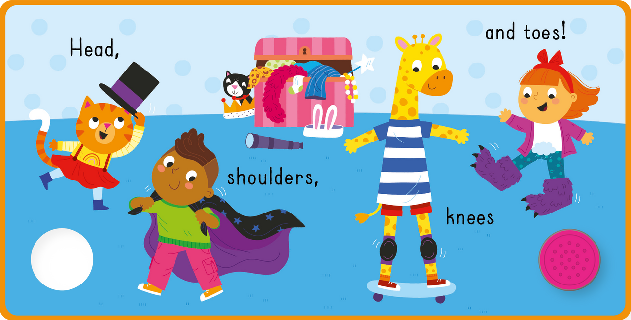 Noisy Rhymes Head Shoulders Knees & Toes
