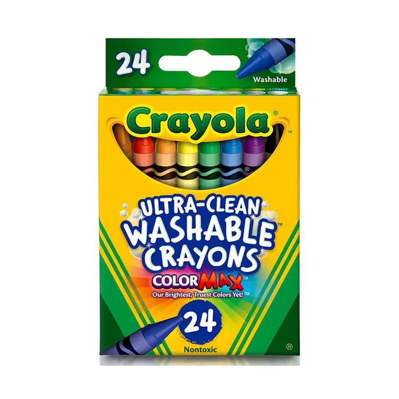 Crayola Regular Washable Crayons 24ct