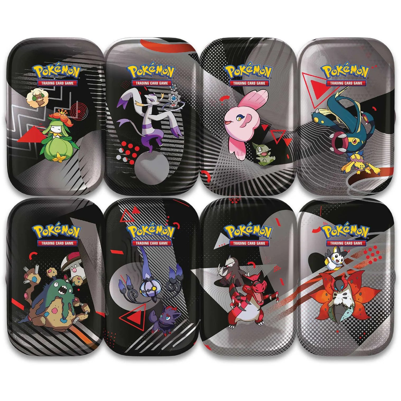 Pokemon TCG SV10.5 Black Bolt & White Flare Mini Tin