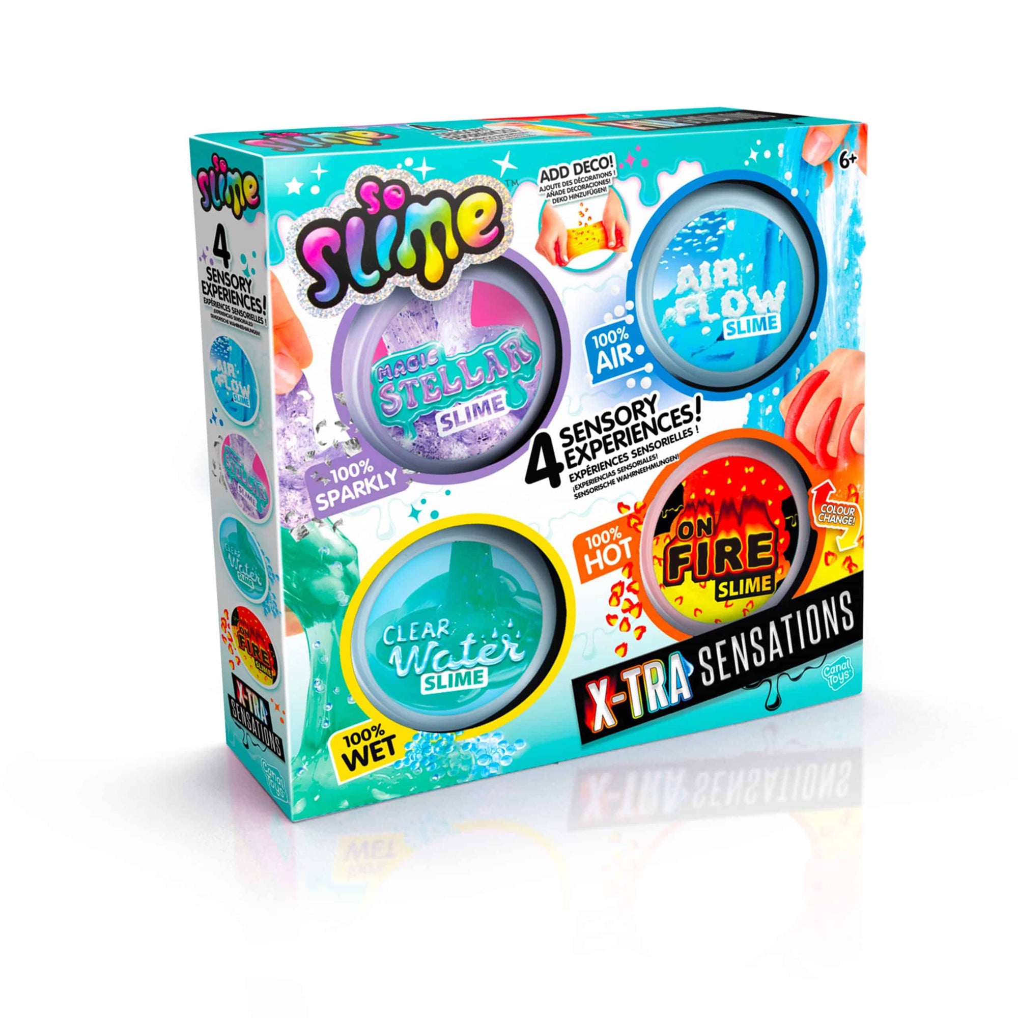 So Slime X-TRA Sensations 4-pack