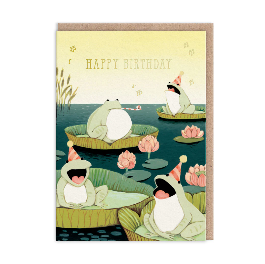 Ohh Deer Happy Birthday Singing Frogs