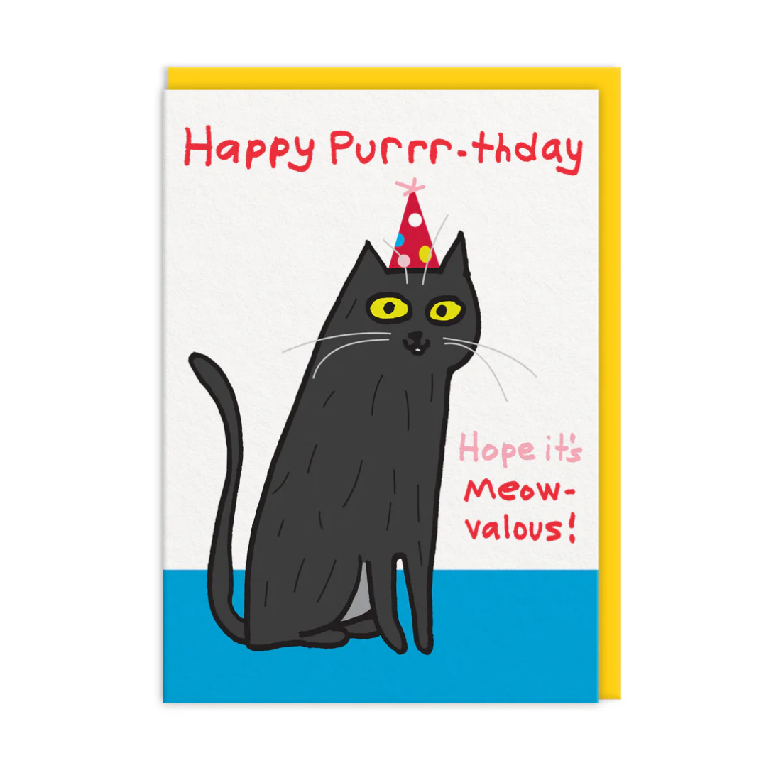 Ohh Deer Happy Purrr-thday Hope Its Meow-valous!