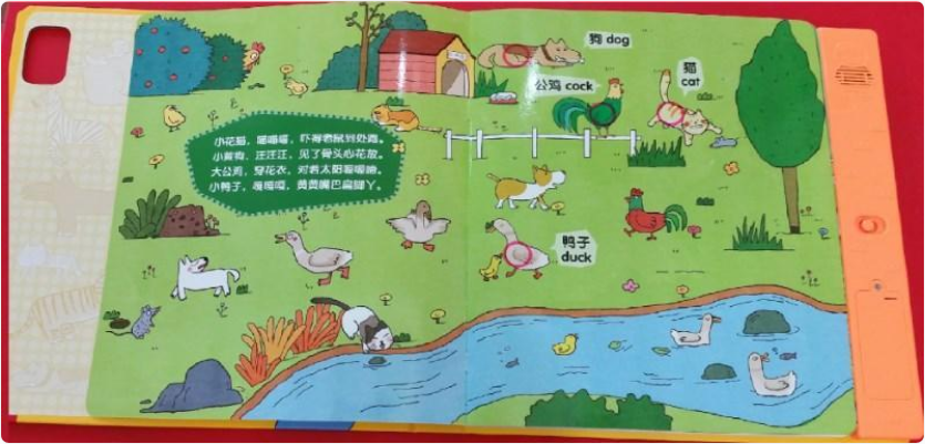 Baby Reading Sound Book: Animals 宝宝点读认知发声书 -动物