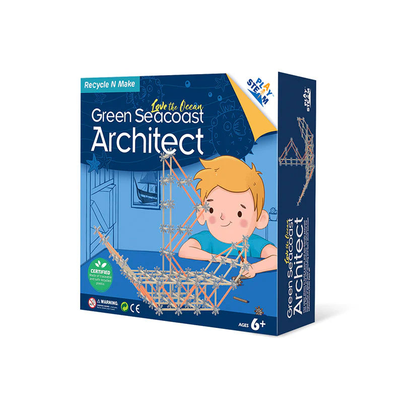 PlaySTEM Green Straw Architect - Seacoast