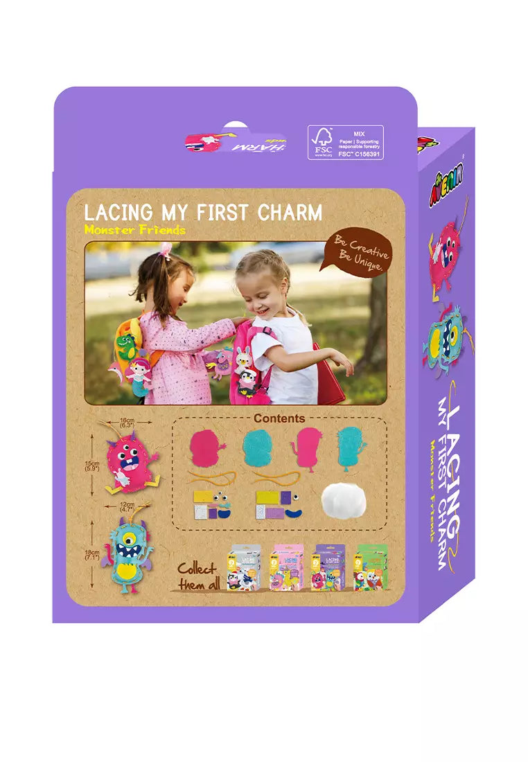 Avenir Lacing My First Charm Level 2- Monster Friends