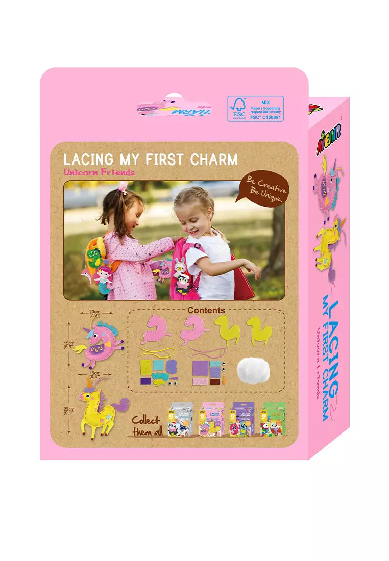 Avenir Lacing My First Charm Level 2- Unicorn Friends