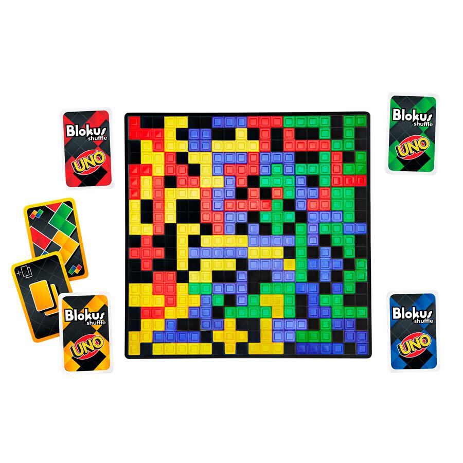 Mattel Uno Blokus Mash Up