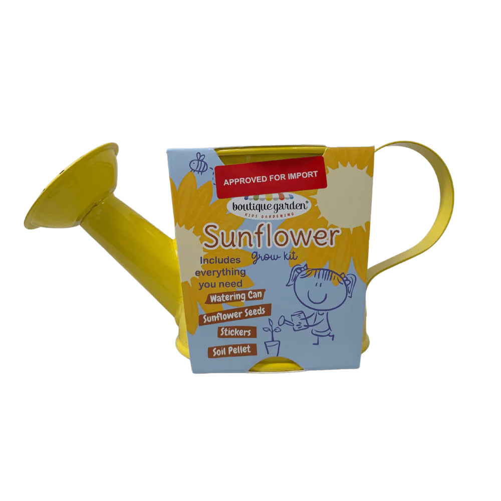 Boutique Garden Kids Watering Cans: Sunflower