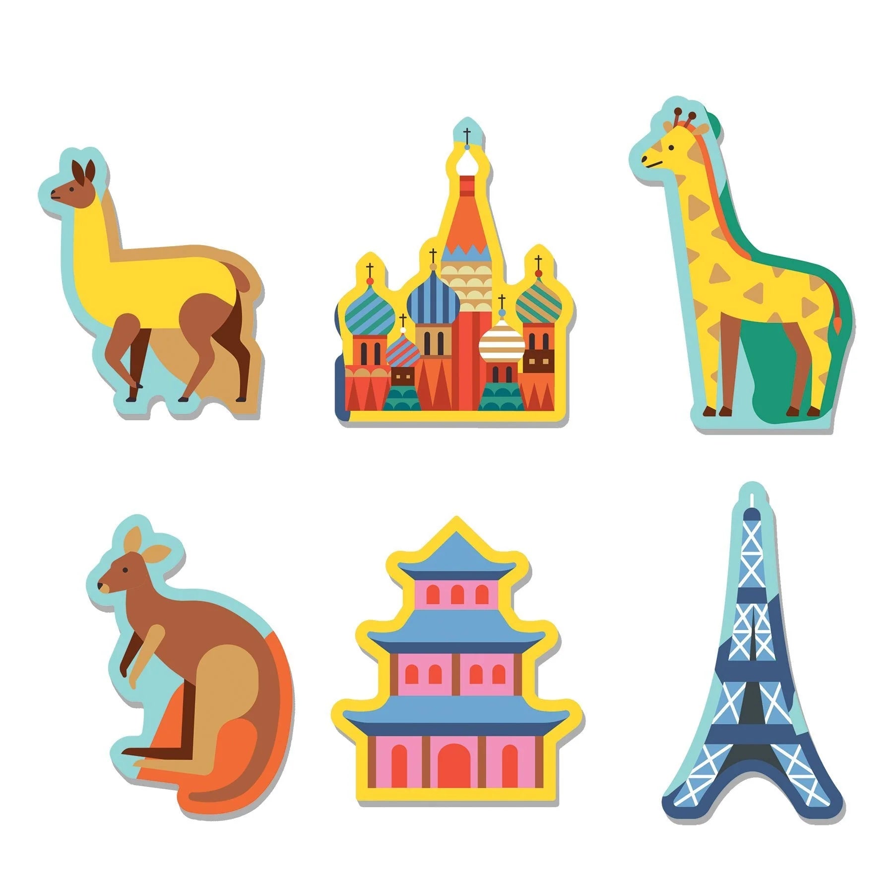 Mudpuppy Map of the World Geography Puzzle