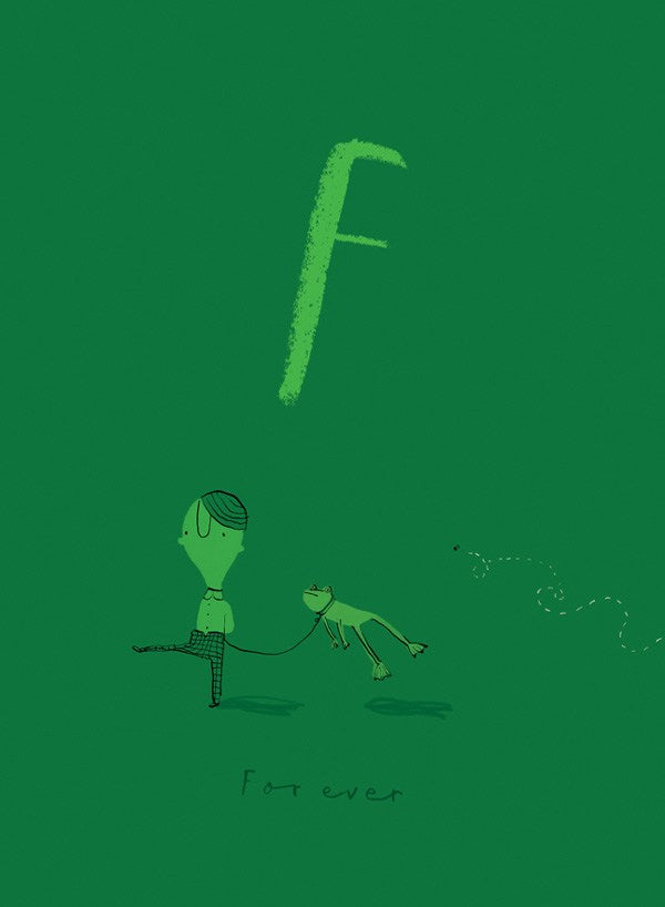 Once Upon An Alphabet by Oliver Jeffers
