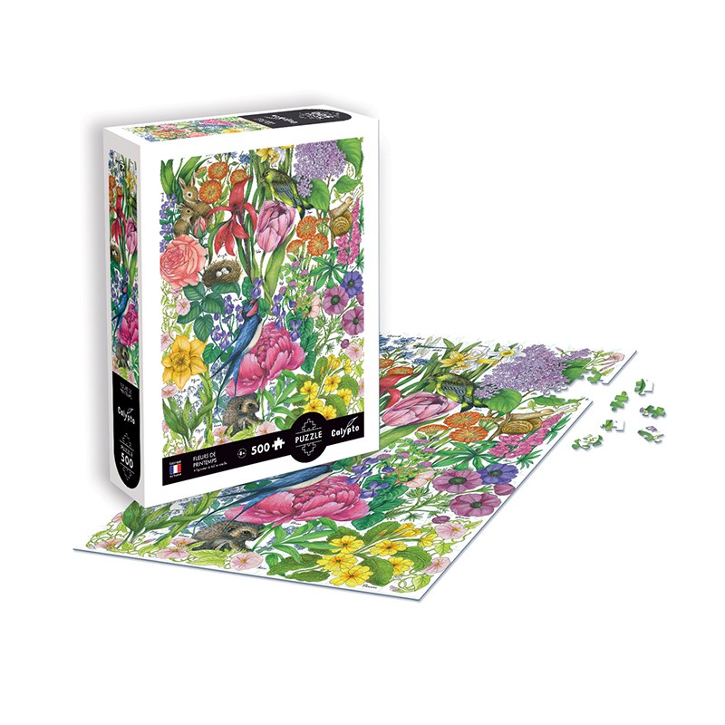 Sentosphere Calypto Puzzle (500pcs): Spring Flowers