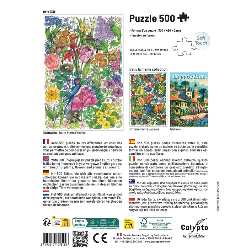 Sentosphere Calypto Puzzle (500pcs): Spring Flowers