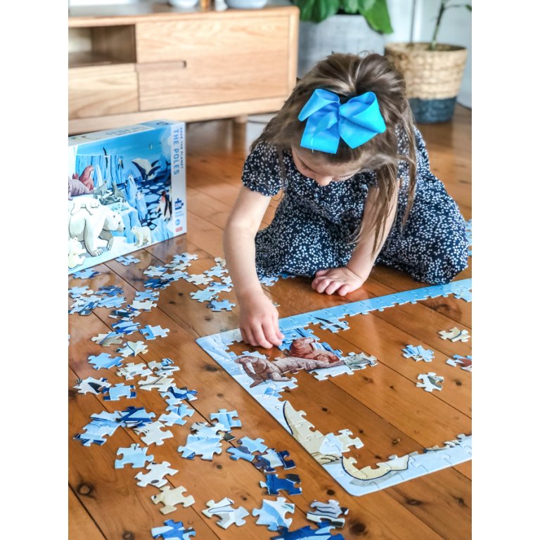 220 Piece Puzzle Save The Planet: The Poles