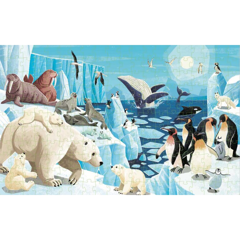 220 Piece Puzzle Save The Planet: The Poles